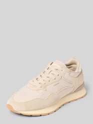Sneaker aus Leder-Mix mit Logo-Detail Modell 'City' von HOFF Beige - 17