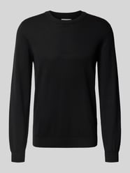 Sweter z dzianiny z okrągłym dekoltem model ‘OSVALD’ od Casual Friday - 6