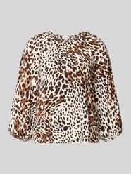 Relaxed Fit Langarmbluse aus reiner Viskose von s.Oliver RED LABEL - 20