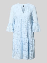 Sukienka z koronki o kroju loose fit z mieszanka bawełny model 'HONEY' od VERO MODA - 20