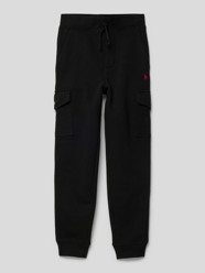 Sweatpants mit Label-Stitching von Polo Ralph Lauren Teens Schwarz - 29