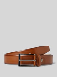 Skórzany pasek z metalową sprzączką od Pierre Cardin - 17