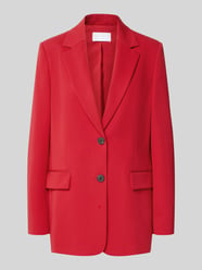 Regular fit longline blazer met klepzakken van Jake*s Collection - 1