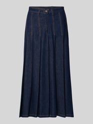 Rozkloszowana Spódnica jeansowa z czystej Bawełna Model 'OVALE' od Weekend Max Mara - 25