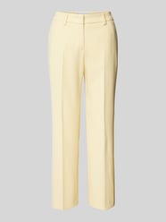 Chinosy o skróconym kroju regular fit model ‘OLESSA’ od Raffaello Rossi - 14