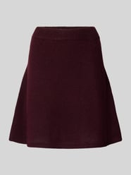 Strickrock mit elastischem Bund Modell 'Gisa' von Neo Noir Bordeaux - 21