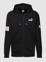 Sweatjacke mit seitlichen Eingrifftaschen Modell 'PUMA POWER' von PUMA PERFORMANCE Schwarz - 15