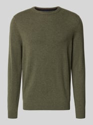 Regular fit kasjmier pullover met ronde hals van Christian Berg Men - 14