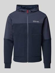 RED BULL RACING x Pepe Jeans - Sweatjacke mit Label-Print von RED BULL RACING X PEPE JEANS Blau - 39