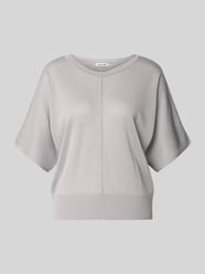Góra o kroju relaxed fit z mieszanki wiskozy w imitacji dzianiny od MORE & MORE - 11