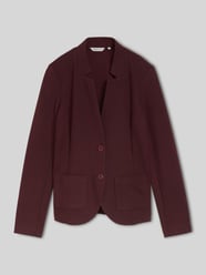 Regular Fit Blazer mit aufgesetzten Taschen von Tom Tailor Bordeaux - 12