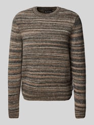 Strickpullover mit Rundhalsausschnitt Modell 'PATELEY' von Barbour Grau - 44