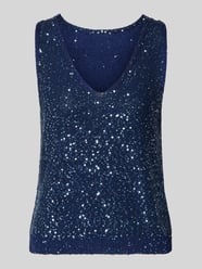 Top o kroju regular fit z dodatkiem bawełny model 'MILORD' od Weekend Max Mara - 37