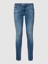 Mid waist jeans met contrastnaden van Guess - 28