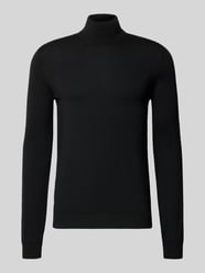 Rollkragenpullover mit Logo-Detail Modell 'San Thomas-M' von HUGO - 16