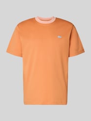 Regular Fit T-Shirt aus reiner Baumwolle von Lacoste Orange - 13