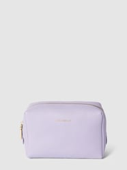Kosmetiktasche mit Strukturmuster Modell 'TROUSSE' von Coccinelle Lila - 27