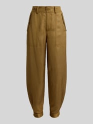Relaxed Tapered Cargohose aus Vikose-Leinen-Mix von Lauren Ralph Lauren - 8