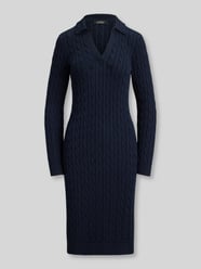 Slim Fit Strickkleid aus Baumwoll-Viskose-Mix von Lauren Ralph Lauren - 35