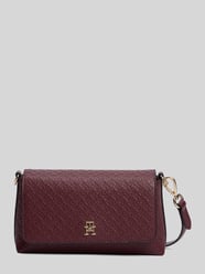Umhängetasche mit Logo-Detail von Tommy Hilfiger Bordeaux - 30