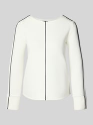 Bluza dresowa w kroju regular fit z kontrastowymi przeszyciami od s.Oliver BLACK LABEL - 15