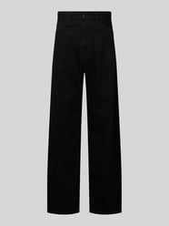 Straight Leg Jeans im 5-Pocket-Design Modell 'LANDON PANT' von Carhartt Work In Progress Schwarz - 36