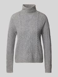 Pullover van kasjmier met kabelpatroon van Christian Berg Woman - 27