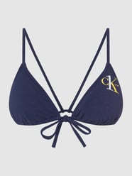 Trójkątny top bikini  od CK One - 35