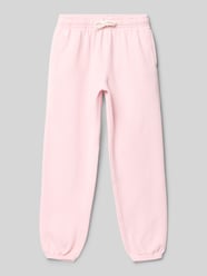 Sweatpants mit elastischem Bund und Eingrifftaschen von Polo Ralph Lauren Kids Pink - 6