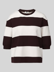 relaxed fit sweatshirt van katoenmix van s.Oliver RED LABEL - 9
