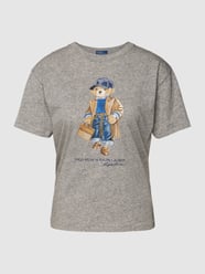 T-Shirt mit Motiv-Print von Polo Ralph Lauren Grau - 20