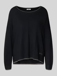 Relaxed Fit Pullover aus Viskose-Mix Modell 'MAGLIA CHIUSA' von Liu Jo White - 32
