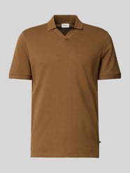 Koszulka polo o kroju regular fit z mieszanki bawełny od s.Oliver RED LABEL - 1