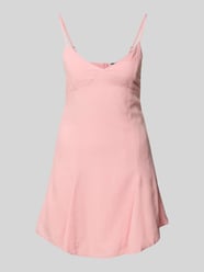 Minikleid mit Spaghettiträgern von Review Pink - 42