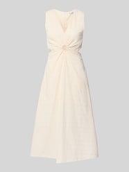 Midikleid mit floralem Loch-Stitching von MANGO - 46