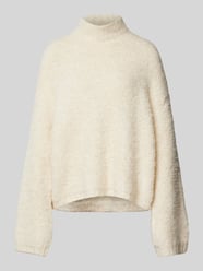 Oversized gebreide pullover met opstaande kraag van Gina Tricot - 6