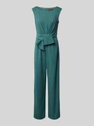 Jumpsuit met strikceintuur van Vera Mont Groen - 5