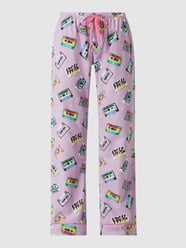 Pyjama-Hose aus Baumwolle von P.J. Salvage Lila - 22