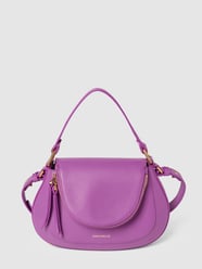 Handtasche mit Label-Print Modell 'COCCINELLESOLE' von Coccinelle Rosa - 24