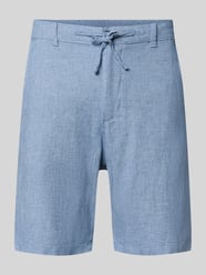 Slim Fit Bermudas aus Baumwoll-Leinen-Mix Modell 'BRODY' von Selected Homme - 21