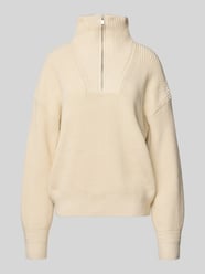 Strickpullover mit Troyer-Kragen von Jake*s Casual - 23