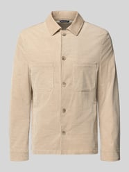 Overshirt model 'Murphy' met borstzakken van MCNEAL Beige - 1