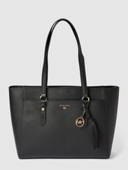 Shopper mit Label-Details Modell 'SULLIVAN' von MICHAEL Michael Kors Grau / Schwarz - 14