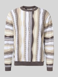 Gebreide pullover met ribboorden, model 'TETON' van Redefined Rebel - 15