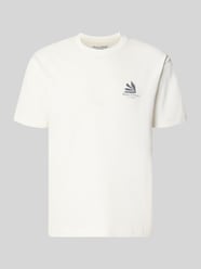 T-shirt o kroju relaxed fit z czystej bawełny od Marc O'Polo - 2
