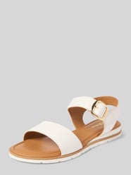 Sandalette aus Leder mit Klettverschluss von Tamaris - 23
