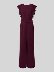 Jumpsuit met strikceintuur van Apricot Bordeaux - 9