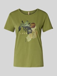 Regular Fit T-Shirt aus Baumwoll-Mix Modell 'Rina' von Soyaconcept - 2