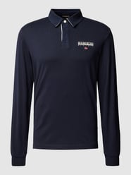 Longsleeve mit Polokragen von Napapijri Blau - 6