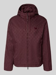 Regular Fit Jacke mit Allover-Logo-Print von Emporio Armani - 6